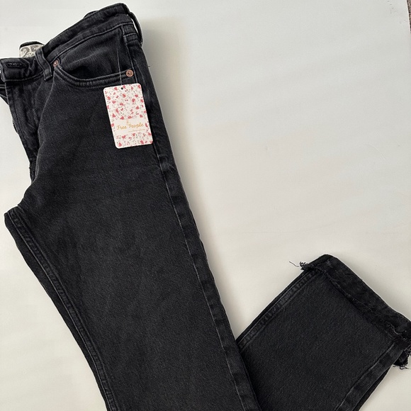 NWT Free People We the People Distressed Slim Jeans Sz 25 - Picture 4 of 10